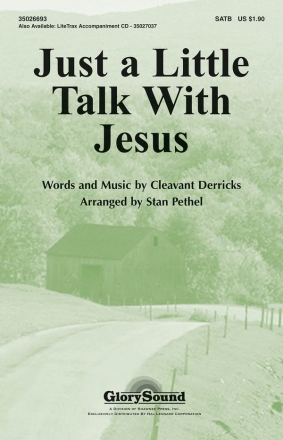 Just a Little Talk with Jesus SATB Chorpartitur