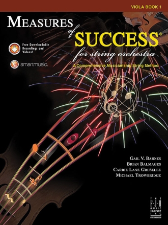 Measures Of Success For String Orchestra: Viola - Book 1 (Book/Dvd) Viola Instrumental Tutor