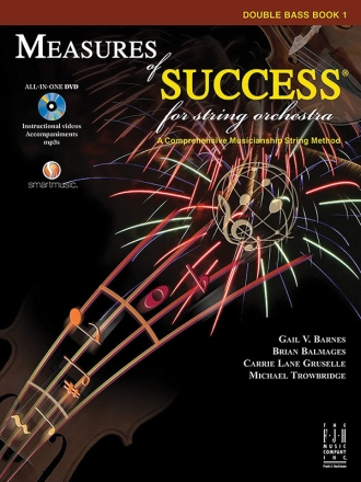 Measures Of Success For String Orchestra: Double Bass - Book 1 (Book/D Double Bass Instrumental Tutor