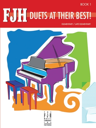 Fjh Duets At Their Best Bk 1 Pfduet Bk Piano Duet Instrumental Tutor