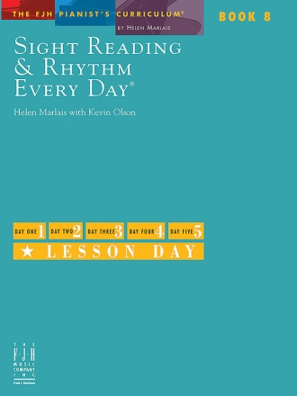 Helen Marlais: Sight Reading And Rhythm Every Day (Book 8) Piano Instrumental Tutor