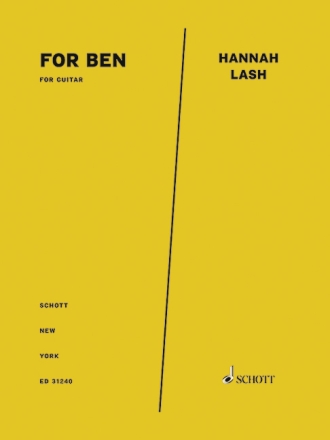 Han Lash, For Ben for guitar