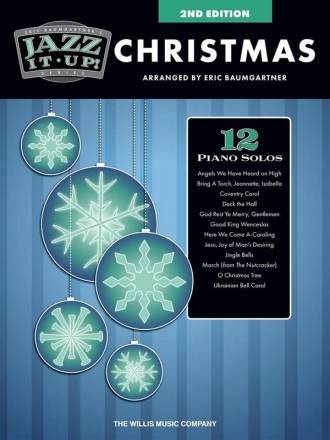 Eric Baumgartner's Jazz It Up! Christmas for piano (keyboard)