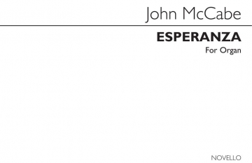 John McCabe, Esperanza for Organ Orgel Buch