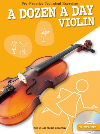 A Dozen a Day (+CD) for violin