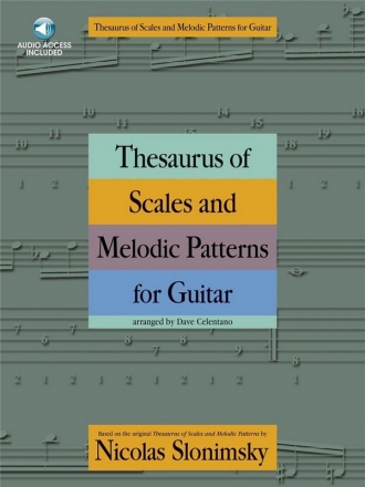 Thesaurus of Scales and Melodic Patterns (+Online Audio) for guitar