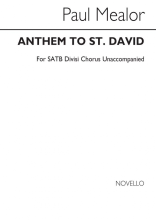 Paul Mealor, Anthem To St. David SATB Chorpartitur