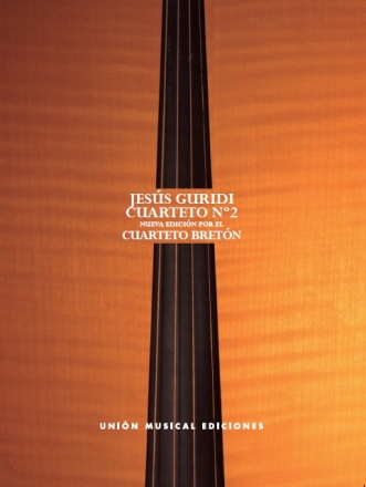 Jesus Guridi, Cuerteto No.2 Streichquartett Partitur + Stimmen