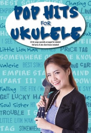 Pop Hits for Ukulele songbook vocal/tab