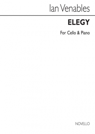 Ian Venables, Ian Venables: Elegy Op. 2 Cello und Klavier Buch