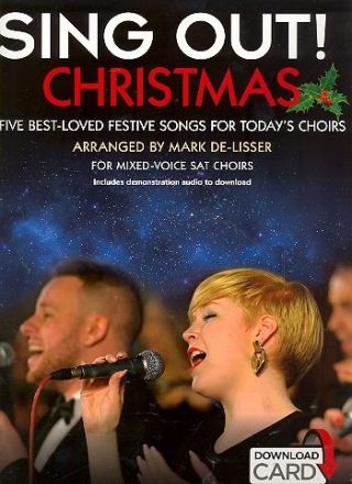 Sing out Christmas (+Download Card) for mixed chorus (SAT) and piano score