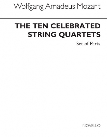 Ten Celebrated String Quartets (Complete)  Buch