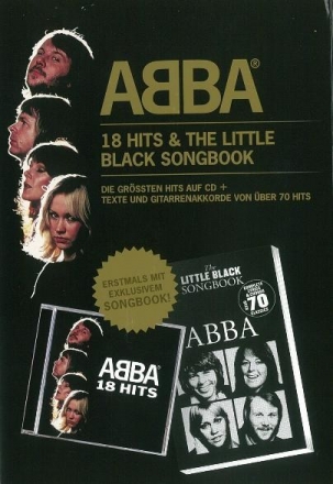 ABBA: 18 Hits & The Little Black Songbook (Book/CD) Lyrics & Chords Artist Songbook