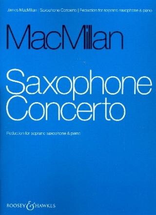 Concerto for Soprano Saxophone and Orchestra for soprano saxophone and piano