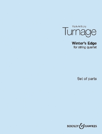 Winter's Edge for string quartet set of parts