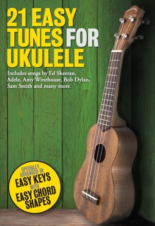 21 easy Tunes for Ukulele: lyrics/ukulele chords songbook