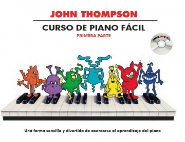 Thompson Curso De Piano Facil - Primera Parte Klavier Buch + CD