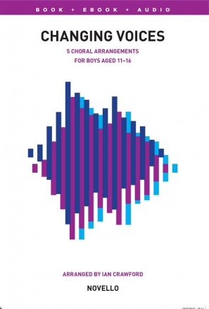 Changing Voices - Songs for Boys (+Online Audio) for teenage male chorus (cambiata voice) and piano score