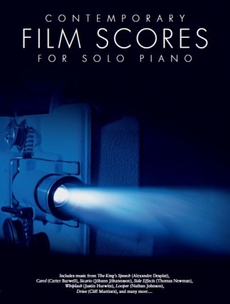 Contemporary Film Scores: for piano solo