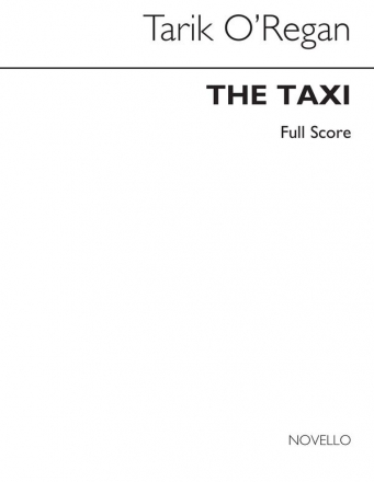 Tarik O'Regan, The Taxi (Full Score) SSAA Percussion Bass Guitar Partitur