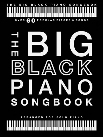 The big black Piano Songbook for piano solo