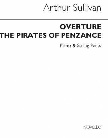 Overture 'The Pirates of Penzance' for strings and piano set of parts