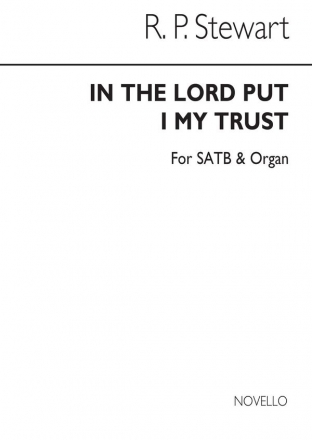 In The Lord Put I My Trust SATB and Organ Chorpartitur