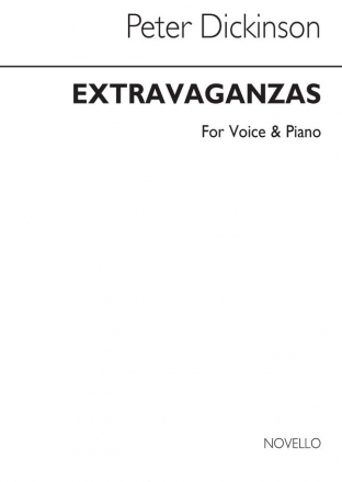 Peter Dickinson, Extravaganzas Medium Voice and Piano Buch