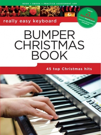 Bumper Christmas Book (+Soundcheck): for really easy keyboard (with lyrics and chords)