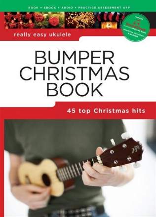 Bumper Christmas Book (+Soundcheck): for really easy ukulele melody/lyrics/chords)