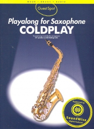 Coldplay (+Soundwise): for alto saxophone Guest Spot Playalong