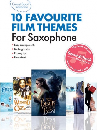 10 favourite Film Themes (+Soundcheck): for saxophone