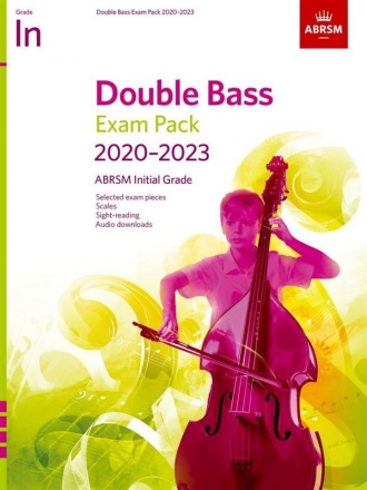 Double Bass Exam Pack 2020-2023 for double bass and piano score and part