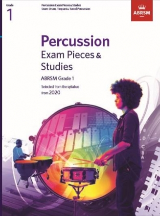 Percussion Exam Pieces & Studies, ABRSM Grade 1 Selected from the syllabus from 2020