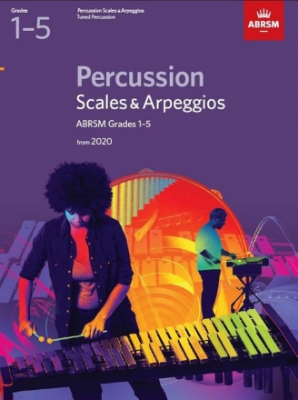 Percussion Scales & Arpeggios, ABRSM Grades 1-5 from 2020