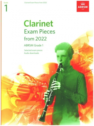 Clarinet Exam Pieces 2022 ABRSM Grade 4  (+Online Audio) for clarinet