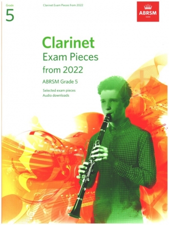 Clarinet Exam Pieces 2022 ABRSM Grade 5 (+Online Audio) for clarinet