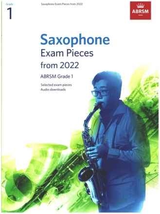 Saxophone Exam Pieces 2022 ABRSM Grade 1 (+Online Audio) for saxophone