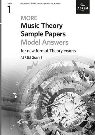 More Music Theory Model Answers 2021-2022 Grade 1