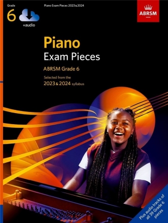 Piano Exam Pieces 2023-2024 Grade 6 ( +Online-Audio) for piano