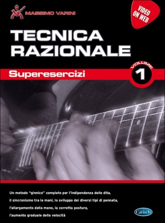 Massimo Varini, Tecnica Razionale Video On Web Edition Gitarre Buch