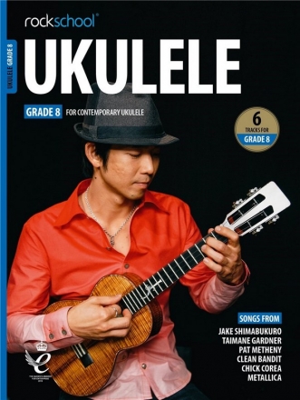 Rockschool Ukulele - Grade 8 (+Online Audio) for vocal/ukulele/tab