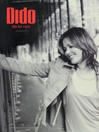 Dido: Life for Rent piano/voice/guitar Songbook