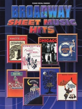 Broadway sheet music hits: for piano/vocal/guitar