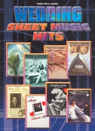 Wedding Sheet Music Hits: piano/vocal/guitar Songbook