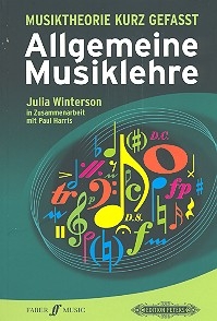 Allgemeine Musiklehre Musiktheorie kurz gefasst