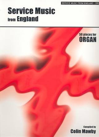 Service music from England 50 pieces for organ