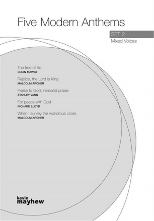 Five Modern Anthems Set 2 gemischter Chor Chorpartitur