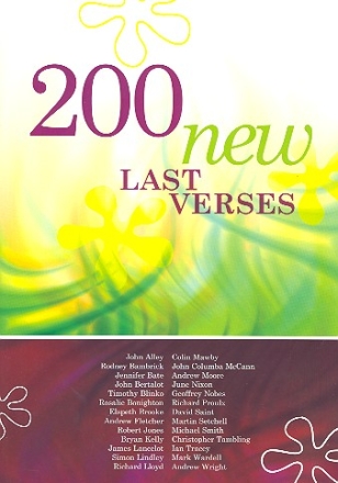 200 new last Verses for piano (organ)