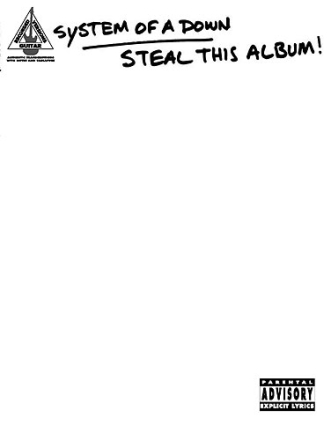 System of a Down: Steal this Album Songbook guitar / tab)